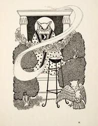 Escape of Genghis Khan, från A Hundred Anecdotes of Animals, pub. 1924