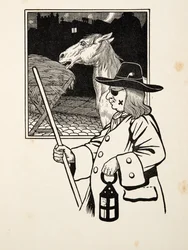 Foraging, från A Hundred Anecdotes of Animals, pub. 1924