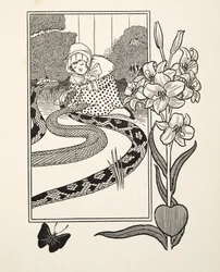 Barnslig fascination, ur A Hundred Anecdotes of Animals, utgiven 1924