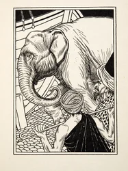 Noble Perseverance, från A Hundred Anecdotes of Animals, pub. 1924