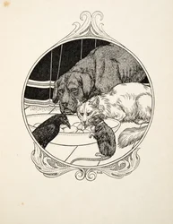 Udda broderskap, från Hundra anekdoter av djur, pub. 1924