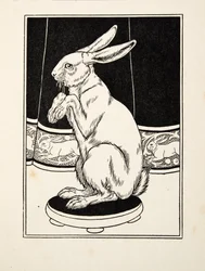 Tame Hares, från A Hundred Anecdotes of Animals, pub. 1924