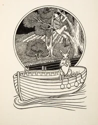 The Catcher Catcher, från Hundra anekdoter av djur, pub. 1924