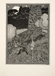 Hunden av Montargis, från Hundra anekdoter av djur, pub. 1924