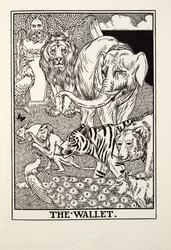 The Wallet, från Fontaine Fables, pub. 1905