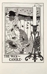The Wax Candle, från Fontaine Fables, pub. 1905