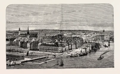Stockholm, Sweden (engraving)
