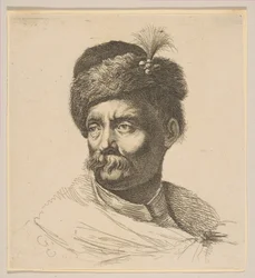 Byst av en påle, efter 1641.