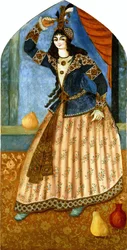 En dansande flicka, ca 1850-1900