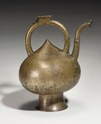 En safavidisk mässingsväxt, Iran, 1600-talet