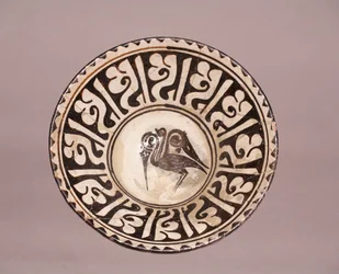 Skål (med fågeldesign) (keramik)