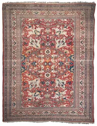 Heriz-matta, nordvästra Persien, 1800-talets tredje fjärdedel