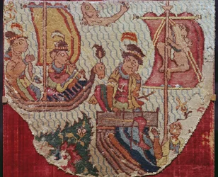 Matta med indo-portugisiska motiv, Safaviddynastin