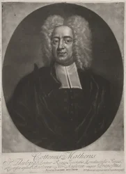 Cotton Mather, pub. 1728 (gravyr)
