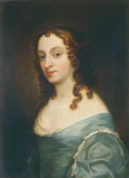 Elizabeth Claypole, född Cromwell, 2:a dotter till Oliver Cromwell, Lord Protector, ca 1650-58 (olja på duk)