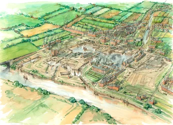 Utveckling av Stourport c1809, c1980-2010