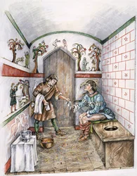 Medeltida latrin, c1350, c1990-2010