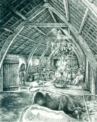 Medeltida bondgård, ca 1200-1400-talet, ca 1980-2010