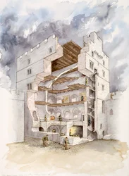 Norham Castle, mitten av 1400-talet, 1990-2010