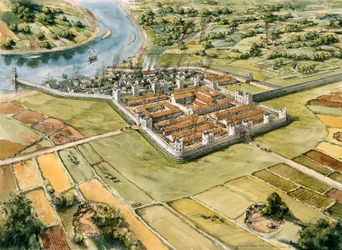 Segedunum romerska fortet, c3: e århundradet, c1990-2010