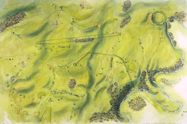 Stonehenge-landskap, c1600-talet f.Kr., c1990-2010