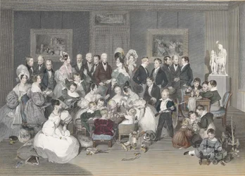 Den österrikiska kejsarfamiljen 1834, 1834.