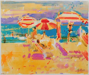 Röda parasoll, Miami