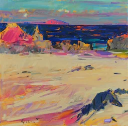 Cathedral Rock, Iona, 2022 (olja)