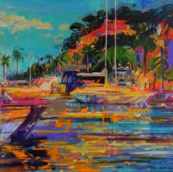 Cavalaire-sur-Mer, 2023 (olja på duk)