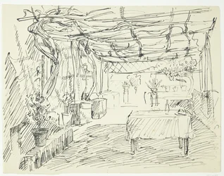 Pergola och pumpar