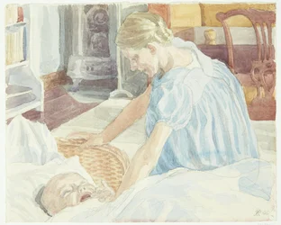 Syster gråter