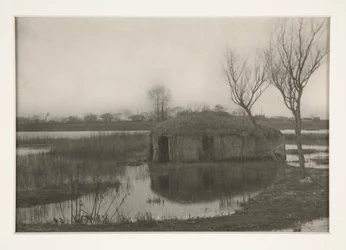 A Reed Boat-House, tavla XXXI från Life and Landscape on the Norfolk Boards
