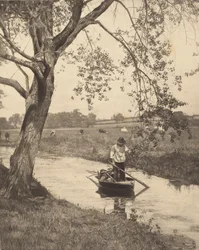 Ett dike i Suffolk