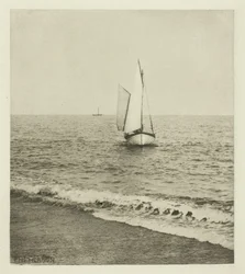En Suffolk Shrimper "Coming Ashore"