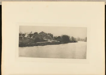 Brickfield vid floden Bure. [Norfolk.]