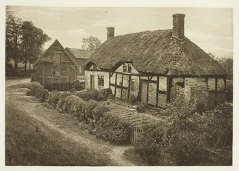 Izaak Waltons hus vid Shallowford, Staffordshire