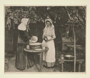 Mrs Peck och Mary Critten