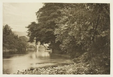 Rowsley Bridge, vid floden Derwent