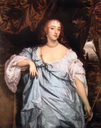 Elizabeth Bagot, grevinna av Falmouth, c1670-talet.