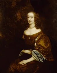 Elizabeth Clifford, grevinna av Cork och senare grevinna av Burlington (olja på duk)