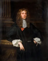 Porträtt av Sir John Nicholas, 1667.