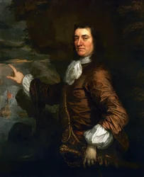 Porträtt av amiral Sir Thomas Allin