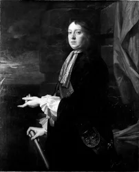 Porträtt av amiral Sir William Penn