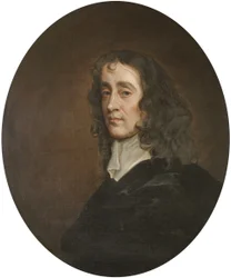 Porträtt av Dr John Fell, ca 1665-70 (olja på duk)