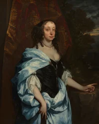 Porträtt av fru Leneve, ca 1657 (olja på duk)