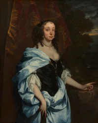 Porträtt av fru Leneve, ca. 1657.