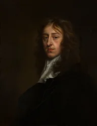 Porträtt av Richard Symonds (1617-1660), ca 1638-80 (olja på duk)