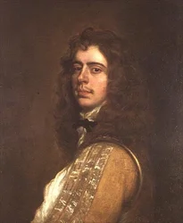 Porträtt av en gentleman, sägs vara prins Rupert (1619-82) (olja på duk)