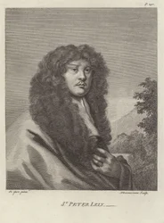 Sir Peter Lely, holländsk porträttmålare född Pieter van der Faes