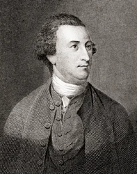 William Paca, grundare och undertecknare av självständighetsförklaringen (gravyr)